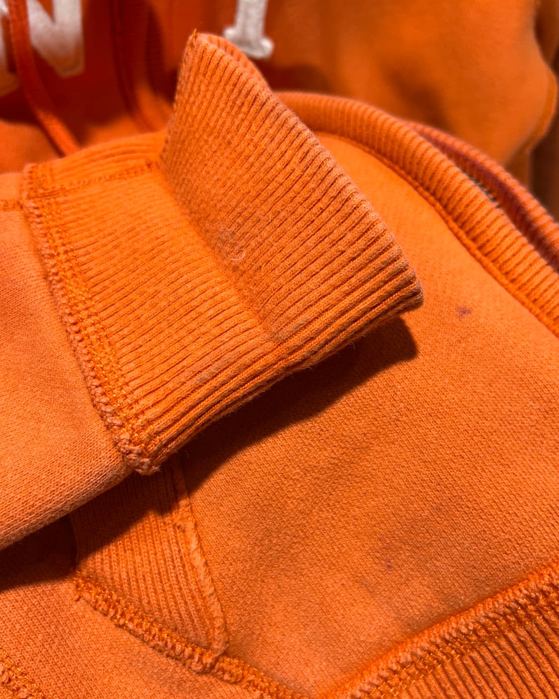 M 아베크롬비 빈티지 패치 오렌지 후드집업 상품이미지7