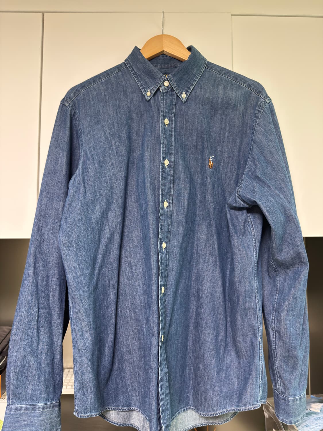 폴로 데님셔츠 L 클래식핏 상품이미지1