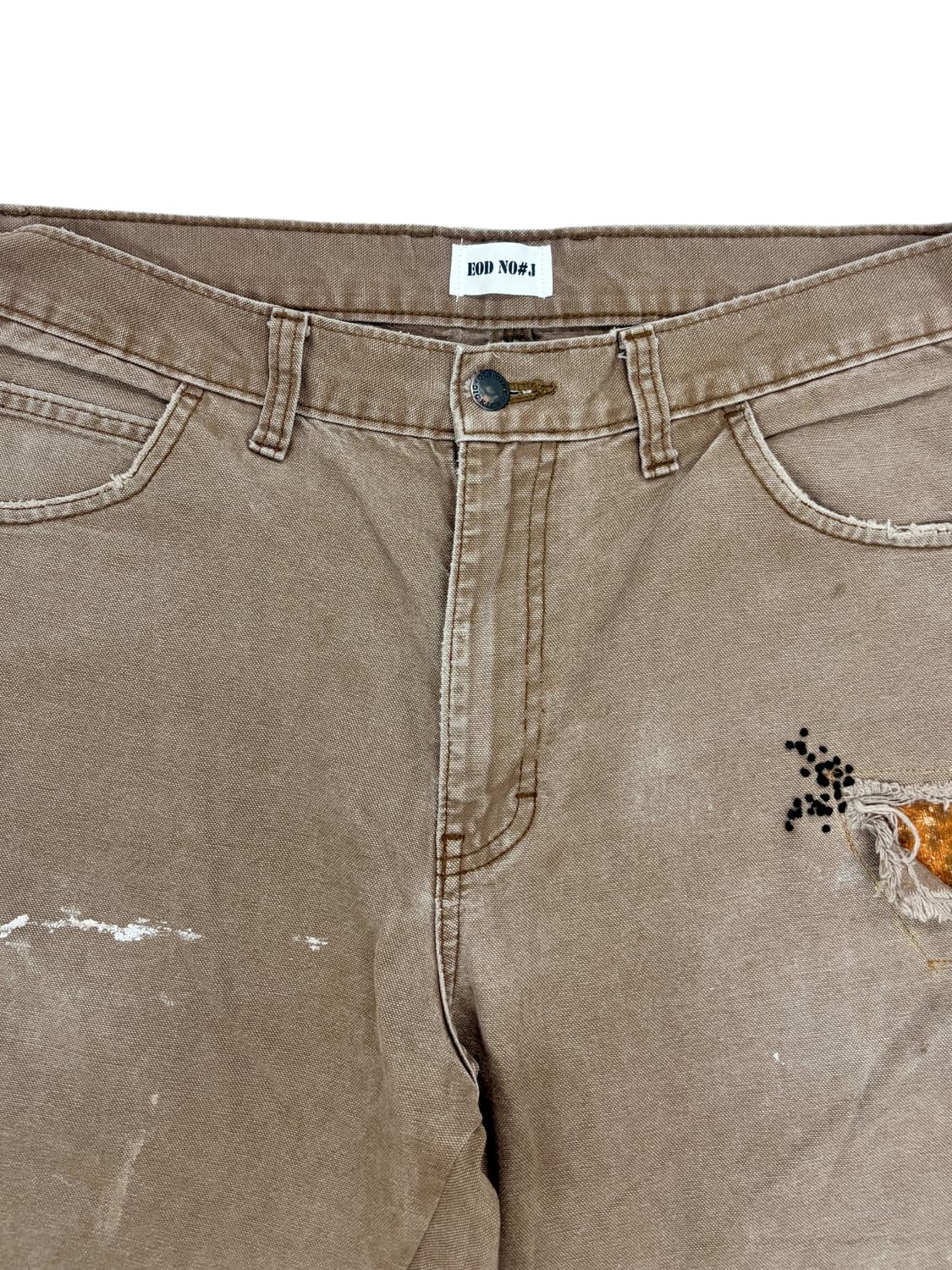 Vtg Dickies Sashiko Distressed  버뮤다 상품이미지6