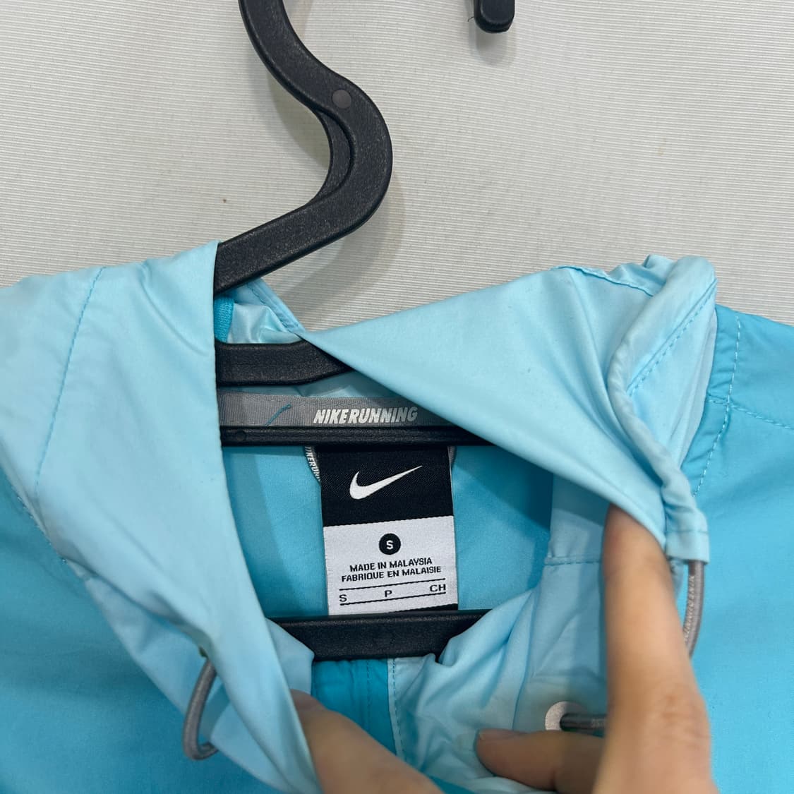 나이키 여성 윈드러너 바람막이 S 스카이블루 상품이미지2