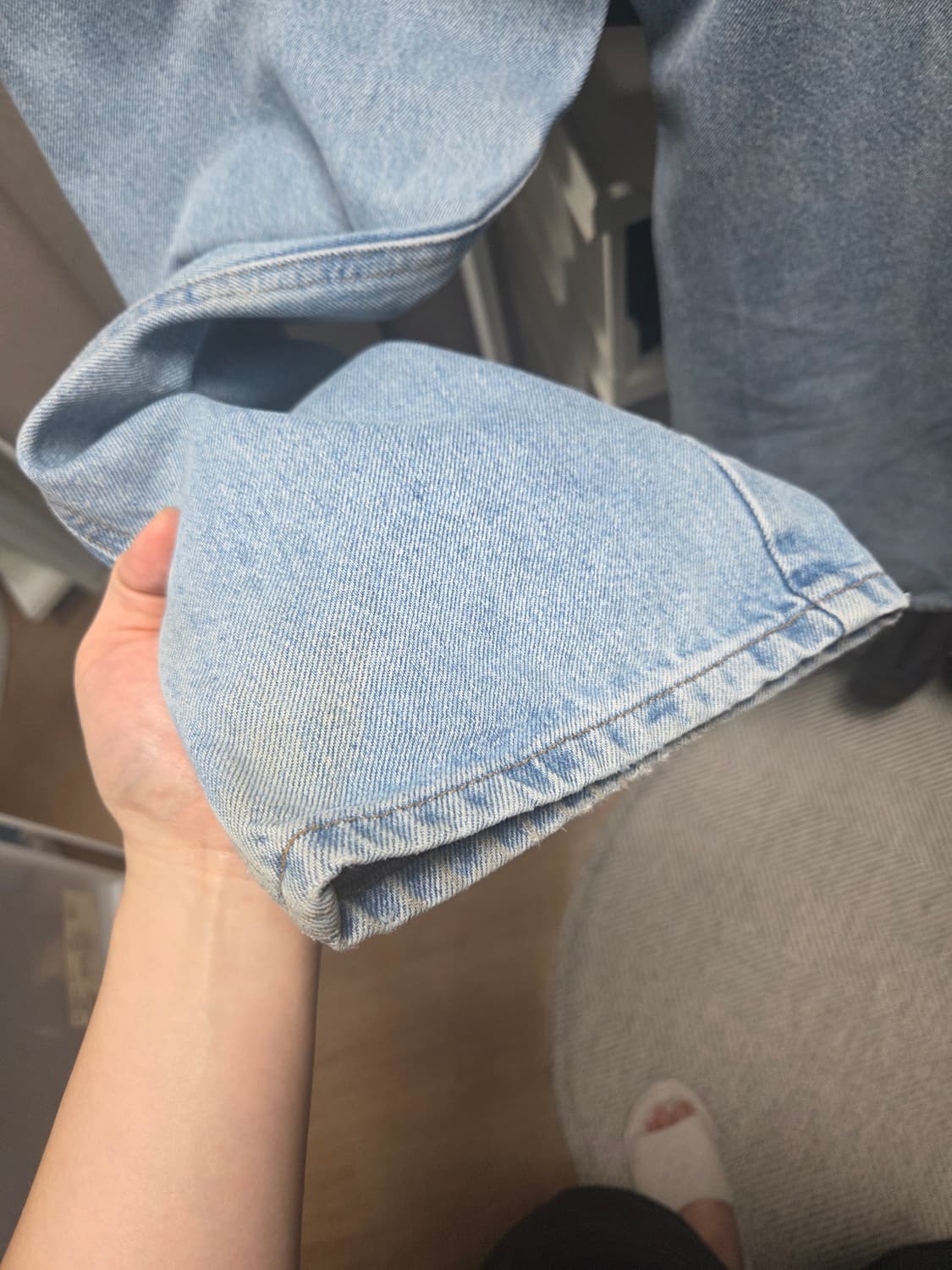 칼하트 데님팬츠 36×30 사이즈 상품이미지8