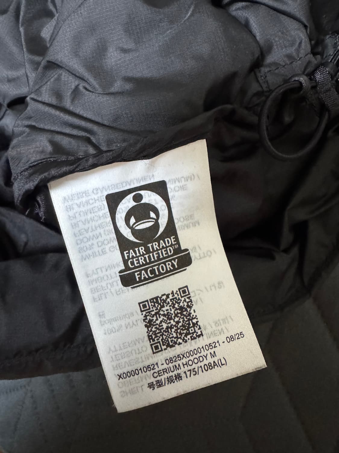 [L] 아크테릭스 세륨 후디 블랙 상품이미지5