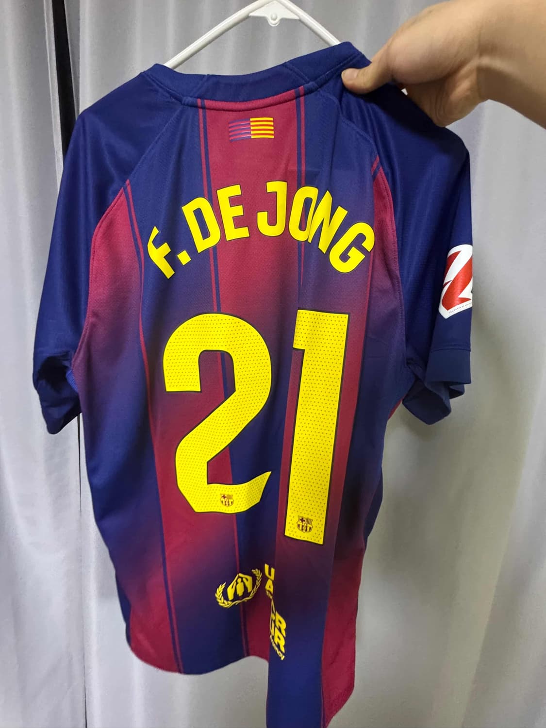 (새상품급)바르셀로나 F. DE JONG 21 유니폼 상품이미지2