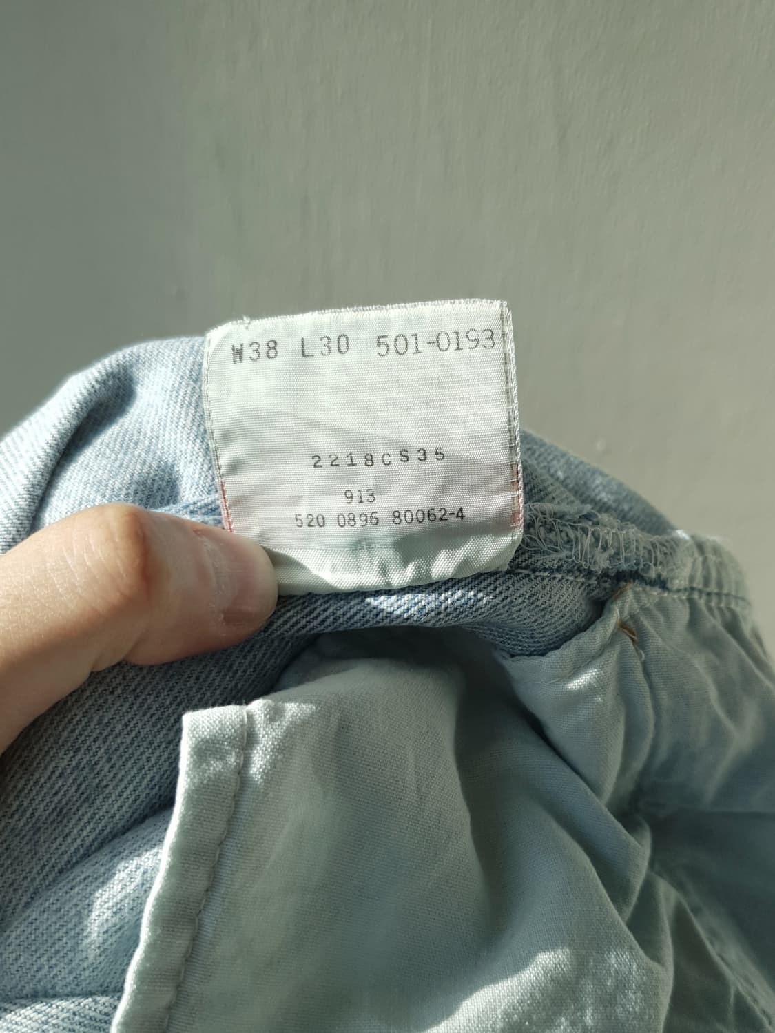 90s Levi's 501 denim pants 상품이미지10