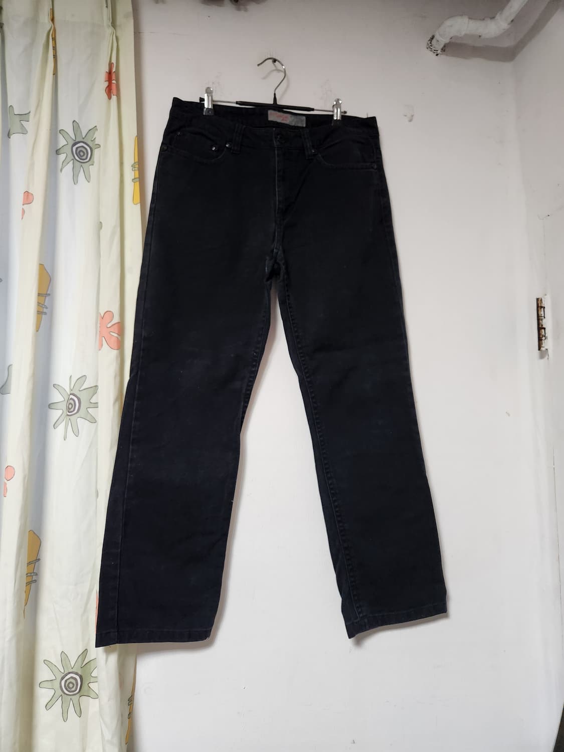 빈티지 검정 데님바지 블랙진32(33) 상품이미지1