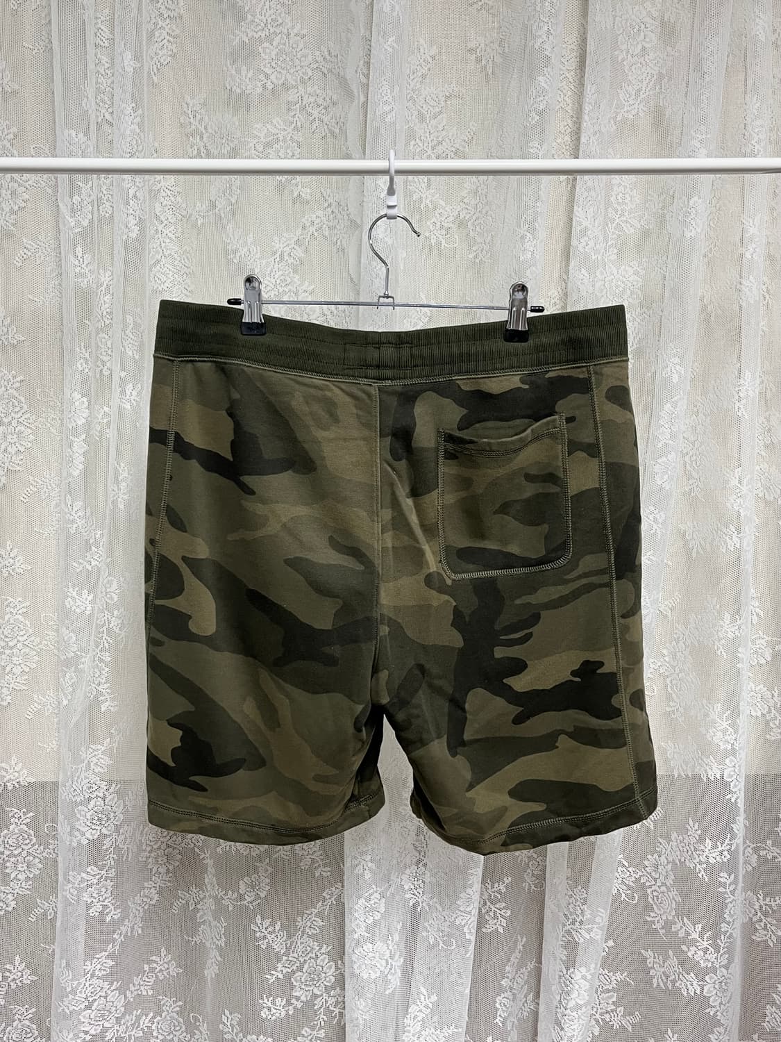 L) 아베크롬비 기모 반바지 카모플라쥬 상품이미지2