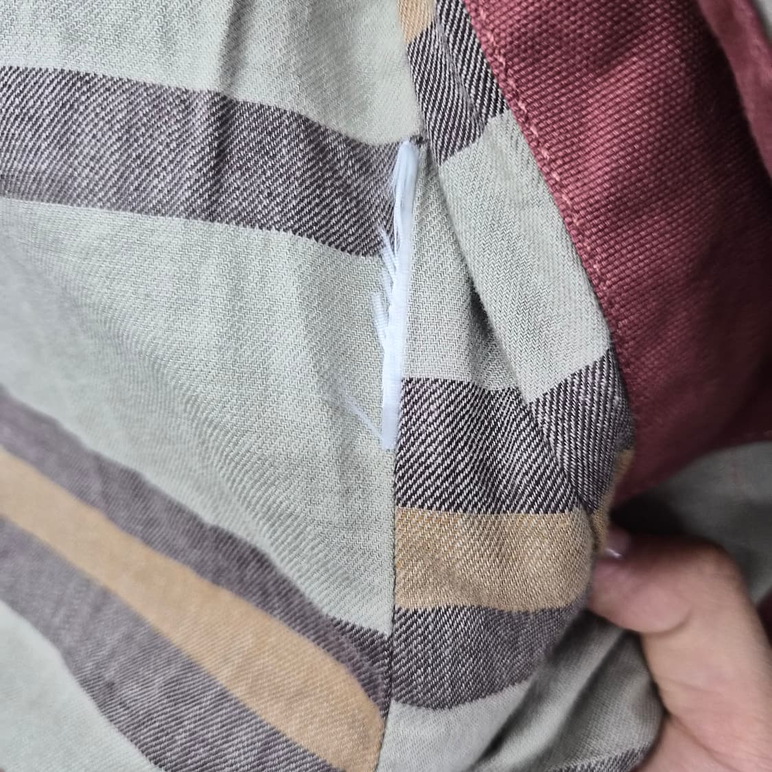 칼하트 버건디색 디트로이트 자켓 남녀공용 M 상품이미지8