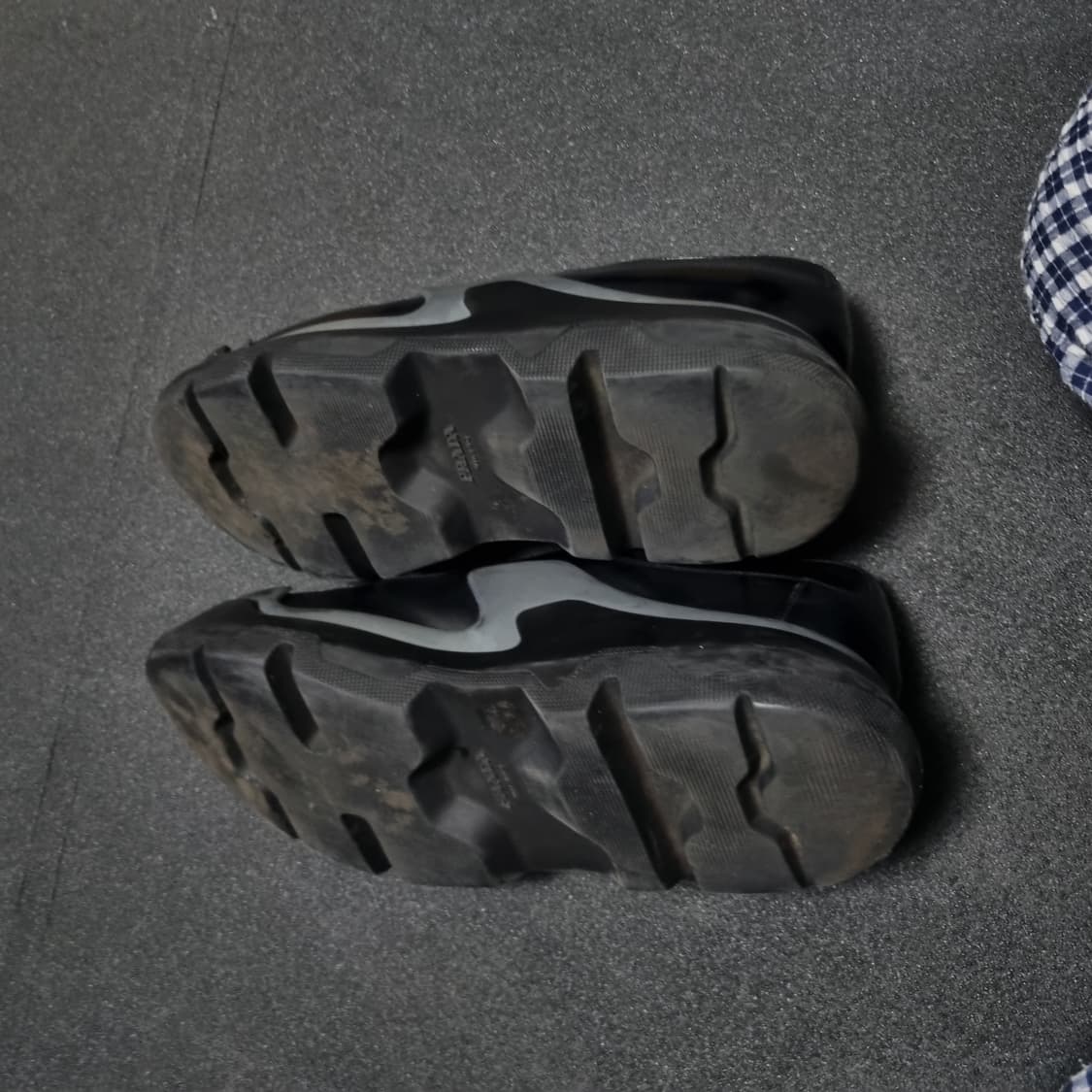 프라다 투톤 더비 uk.9.5 상품이미지4