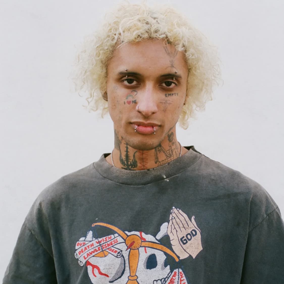 [새상품/2XL] 세인트미카엘 x 네이버후드 STHD 프레이 반팔 티셔츠 상품이미지2