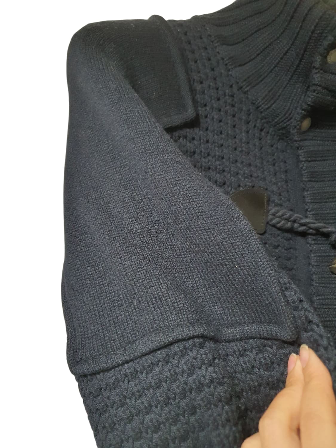 버버리 니트 더블코트 상품이미지7