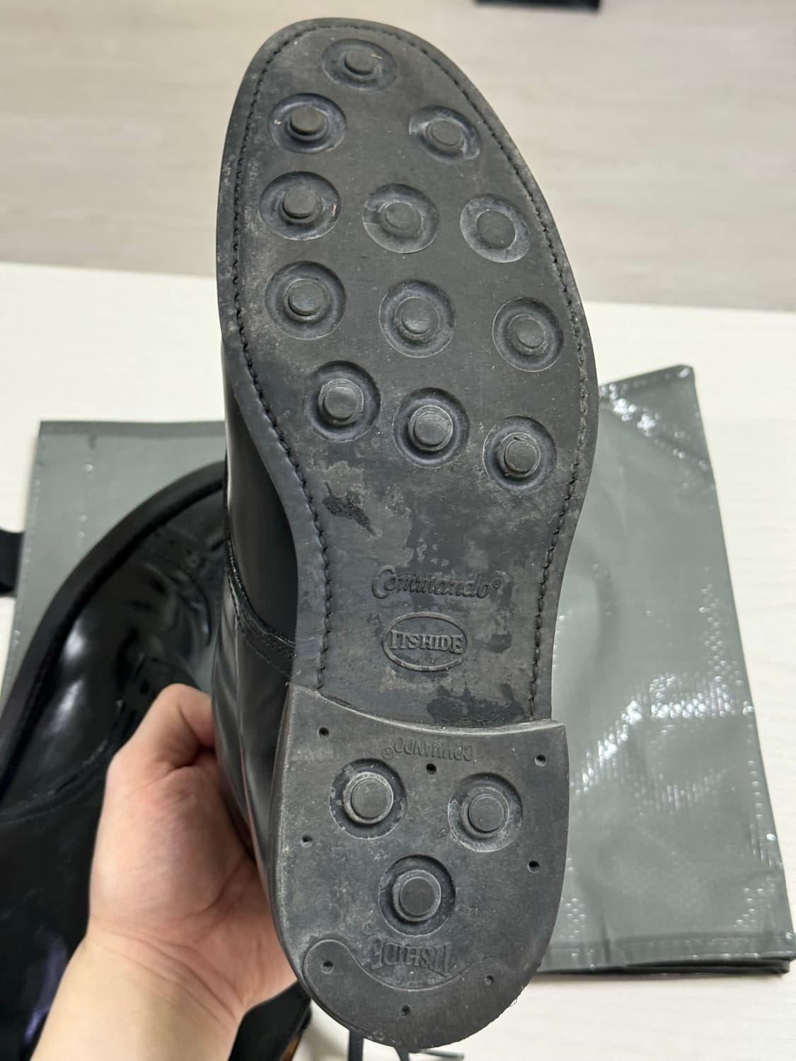 샌더스 밀리터리 캡토부츠 UK7 255~260 상품이미지3