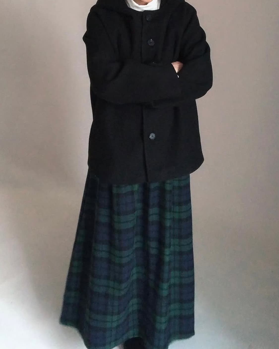 여성 울 숏코트 상품이미지3