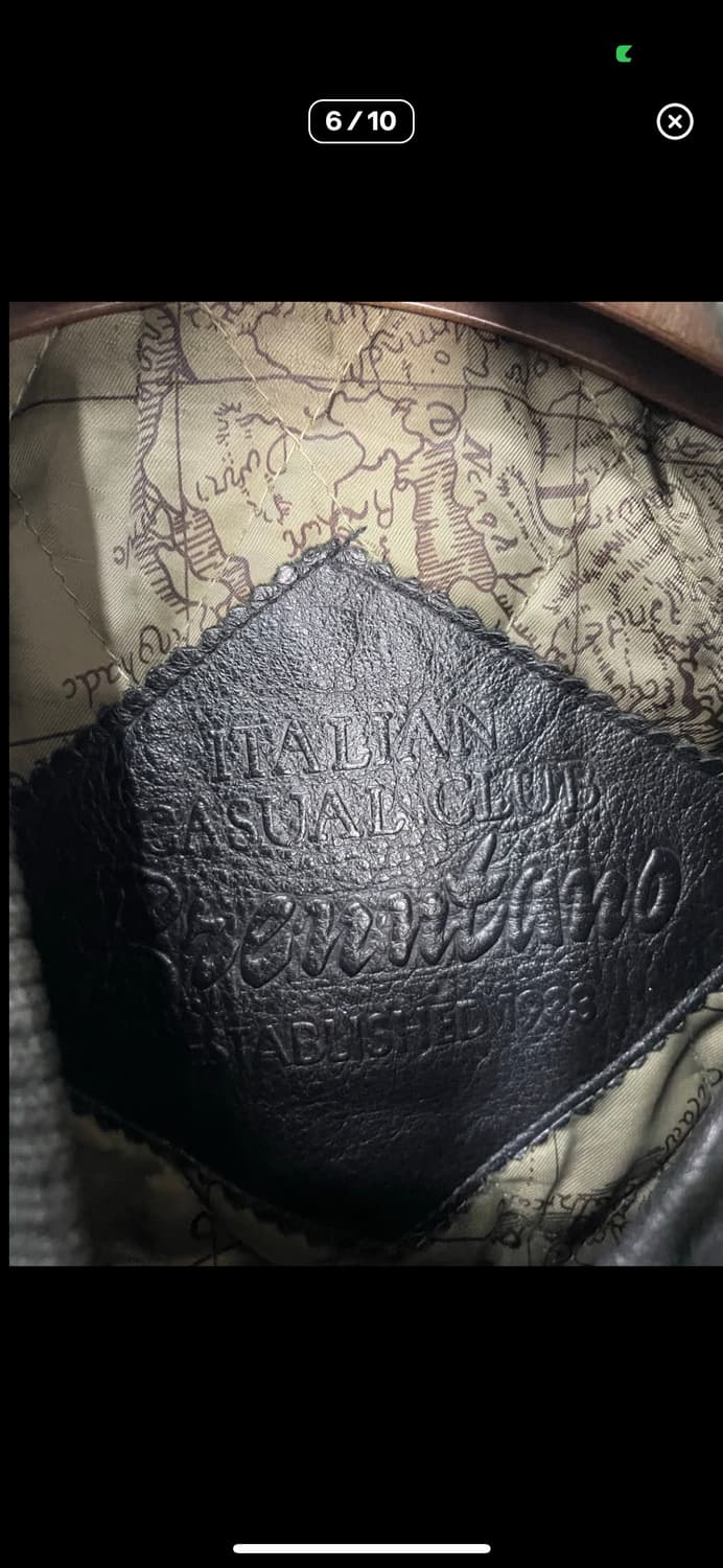 빈티지 블렌따노 블랙 카우 레더자켓 A2856 상품이미지6