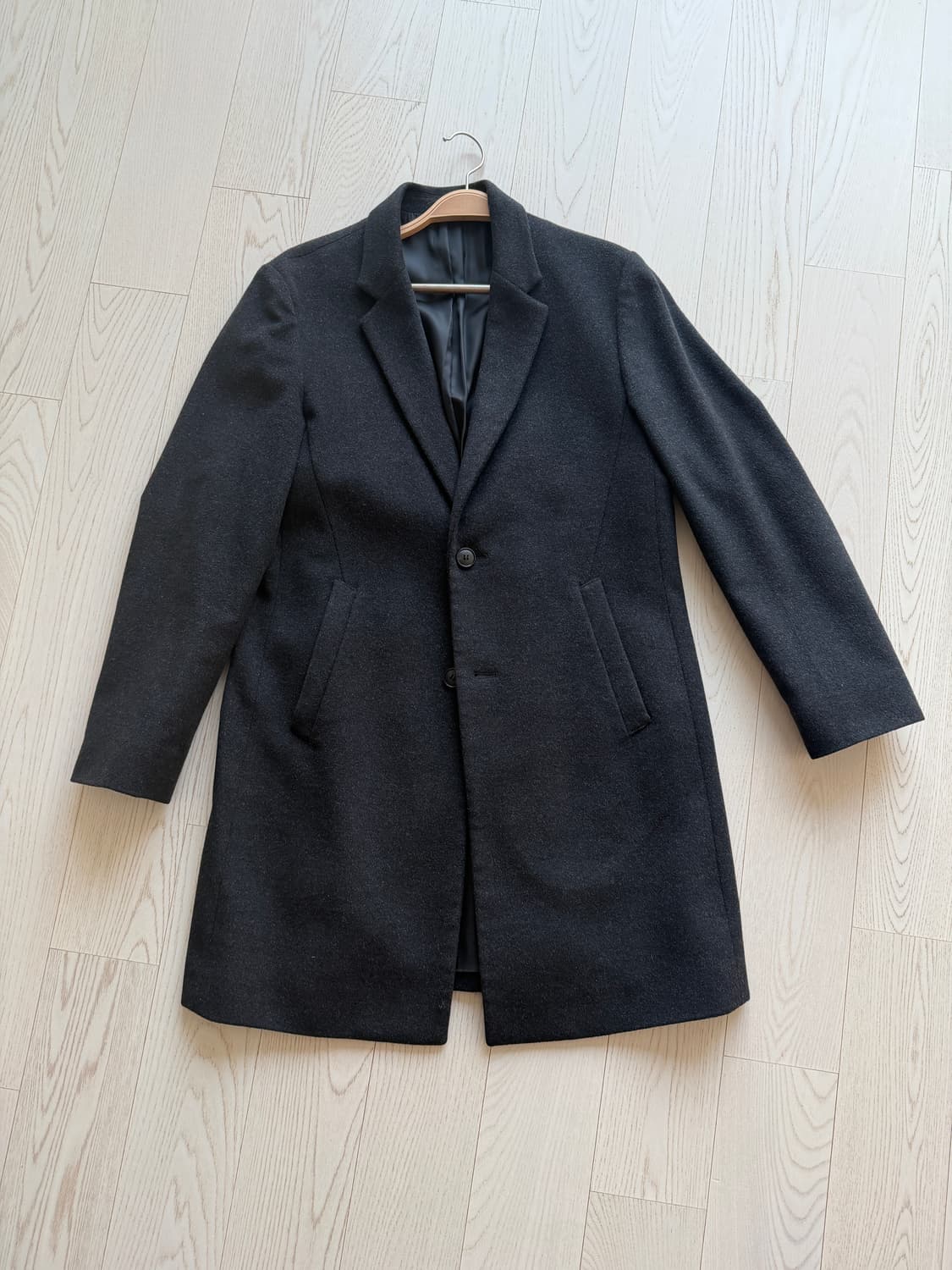 DKNY 남성 다크그레이 코트 상품이미지1