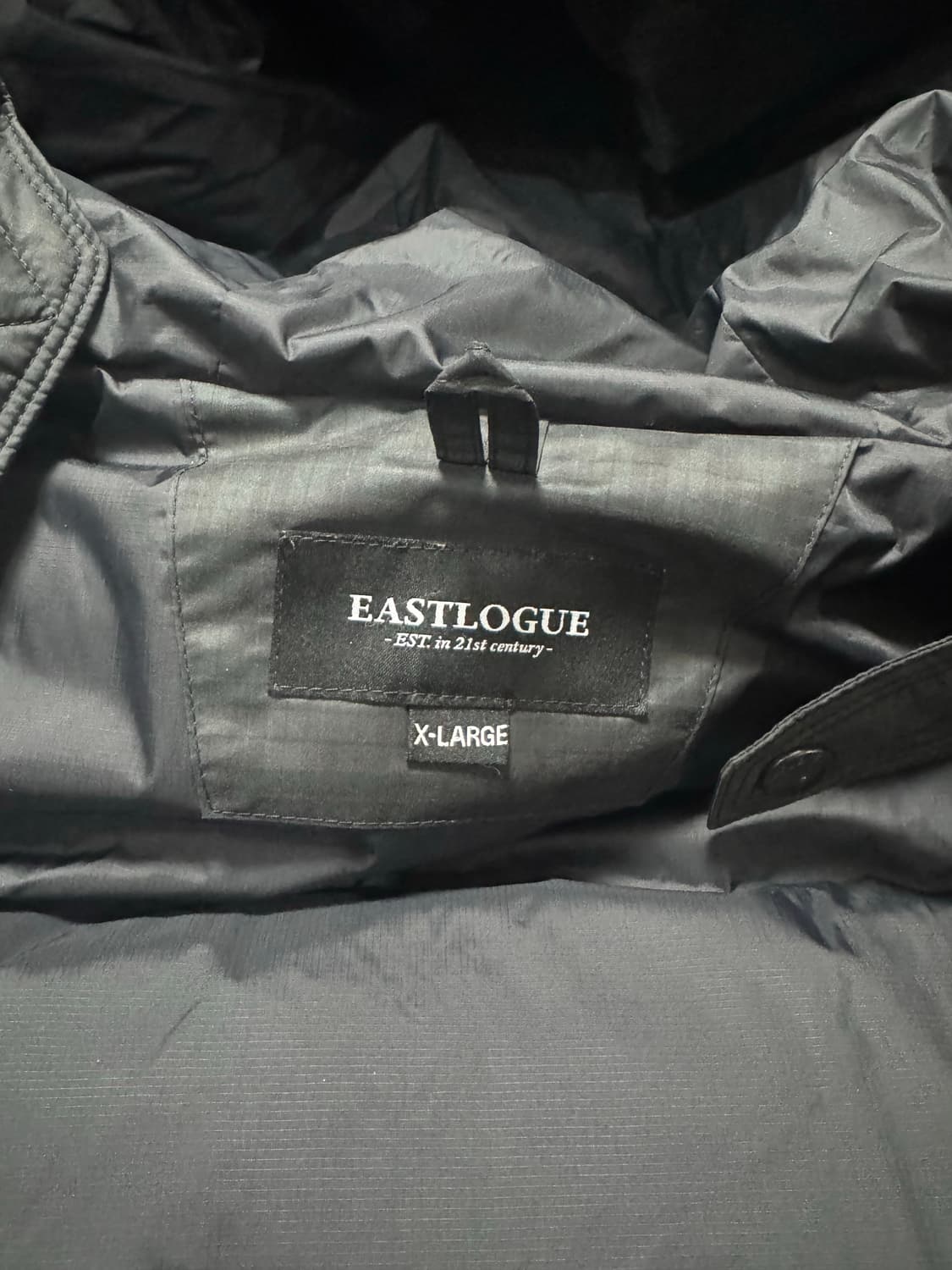 이스트로그 유틸리티 쉴드 파카 블랙티탄체크 상품이미지4