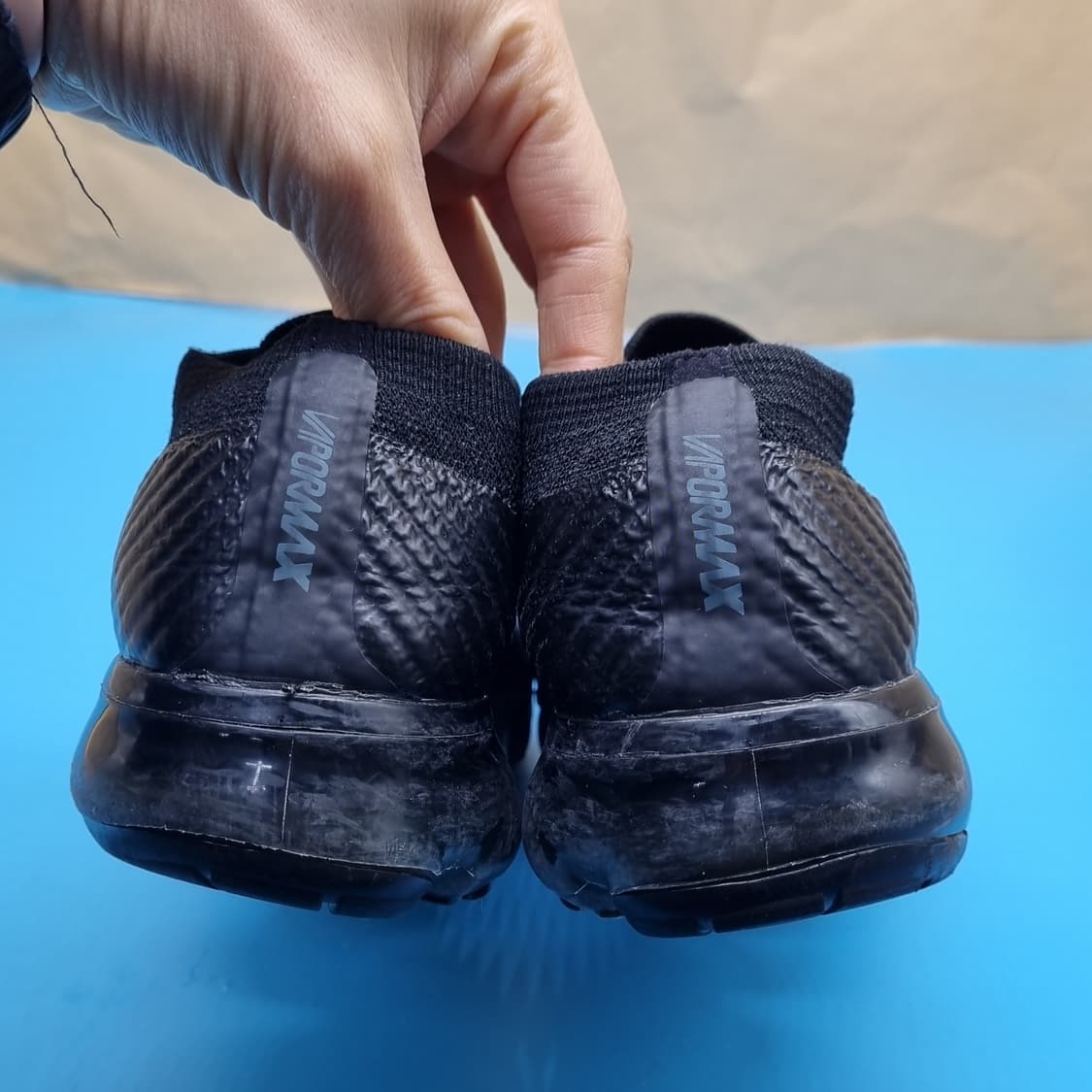 나이키 에어 베이퍼맥스 목 블랙 운동화225 상품이미지4