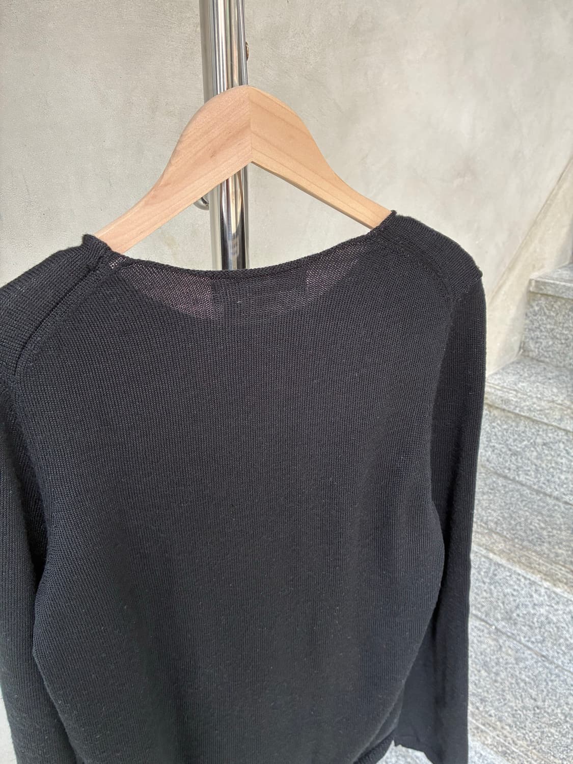 꼼데가르송 레터링 니트 상품이미지6