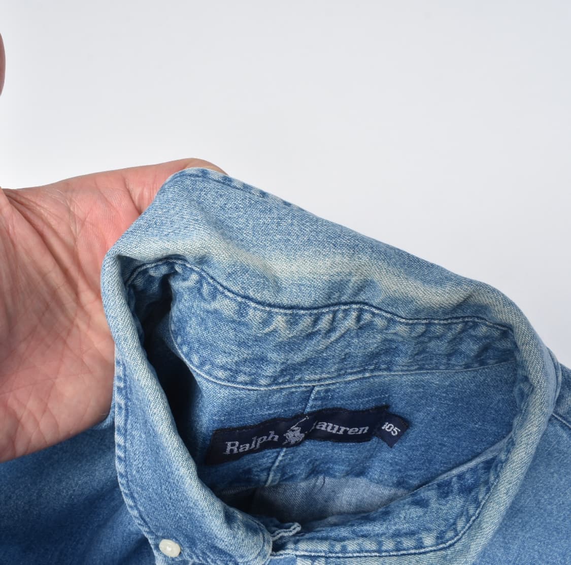 00S 폴로 랄프로렌 데님 셔츠 청남방 105 N0730 상품이미지5