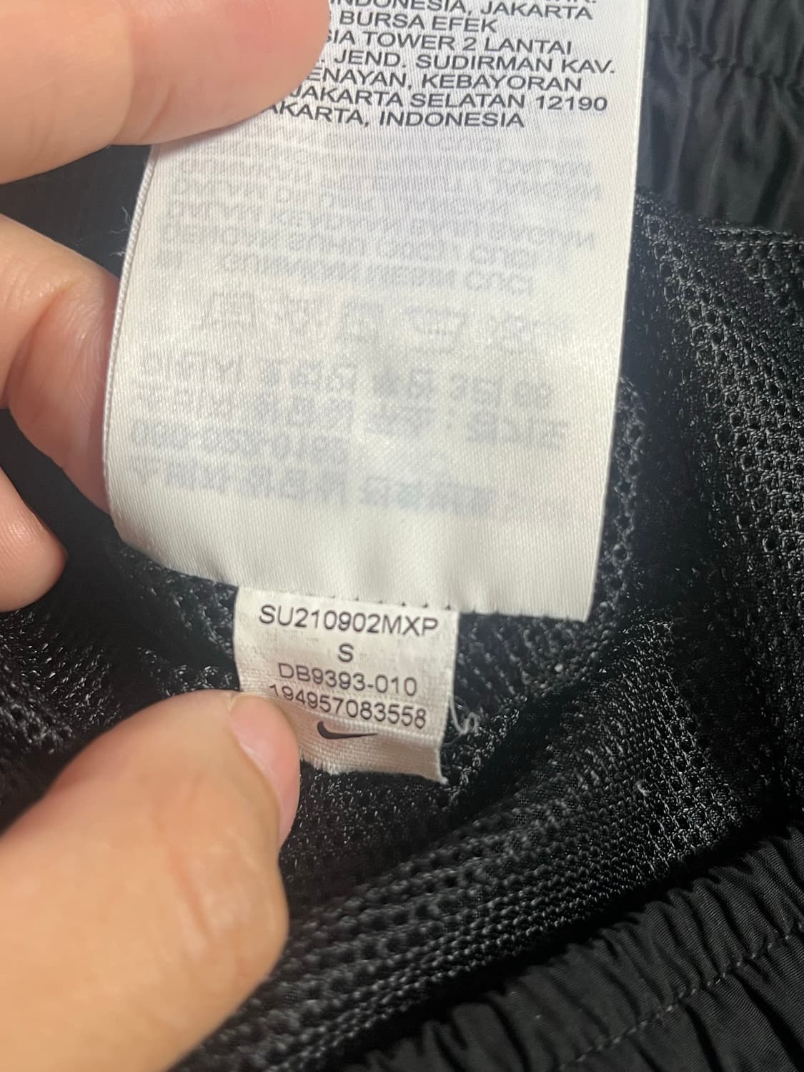 [S] (W) 나이키 NRG 솔로 스우시 트랙 팬츠 블랙 상품이미지5