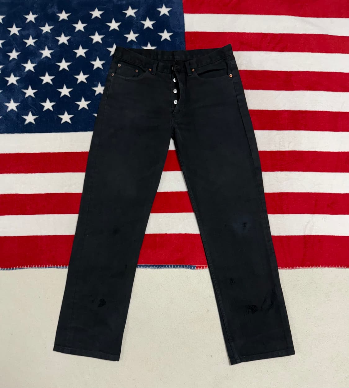Levis 501 블랙진 리바이스501 빈티지 levis 501 블랙진 상품이미지2