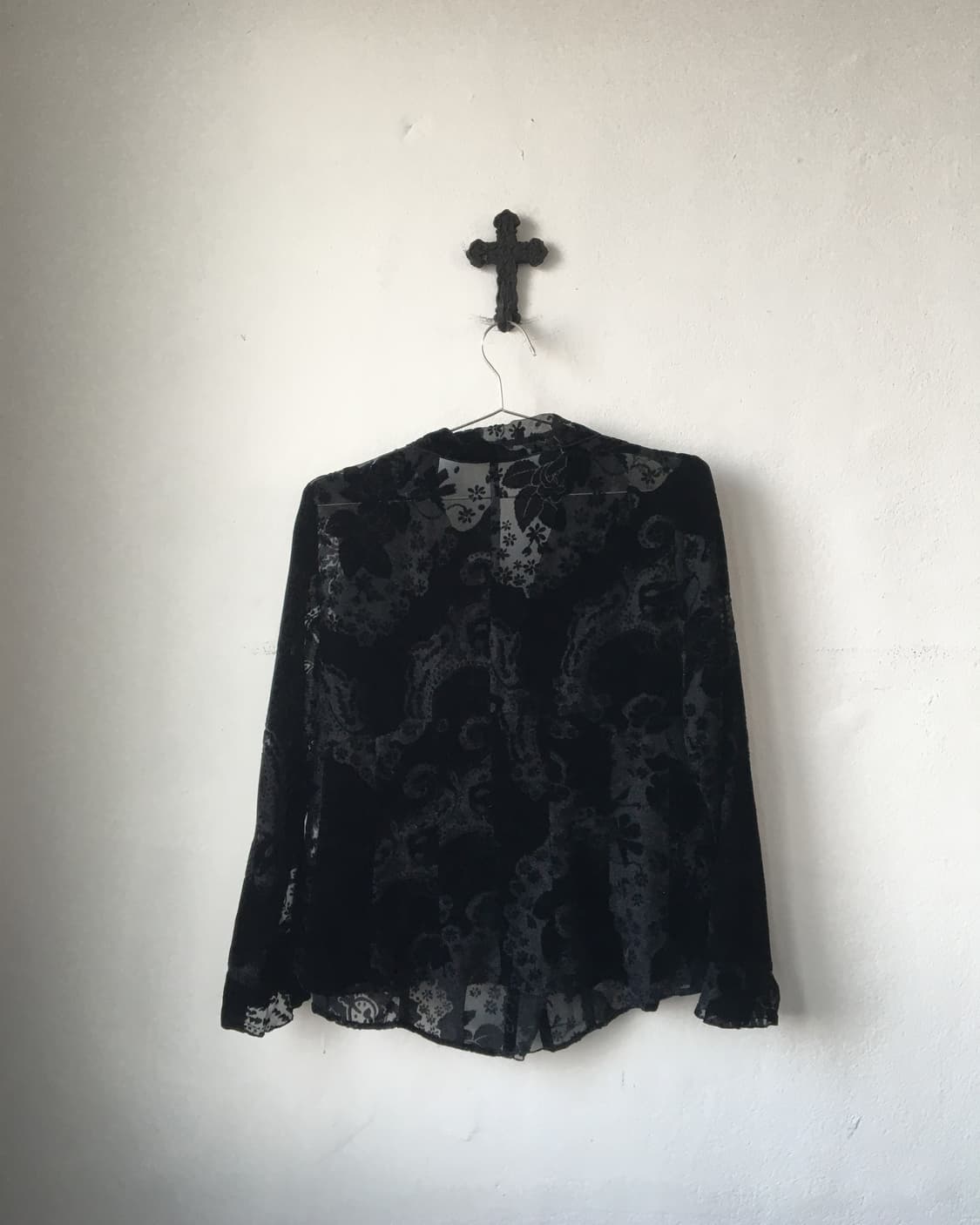 Ornament pattern valvet jacket 상품이미지2