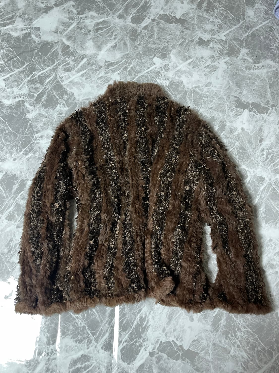 grunge fur jacket 상품이미지6