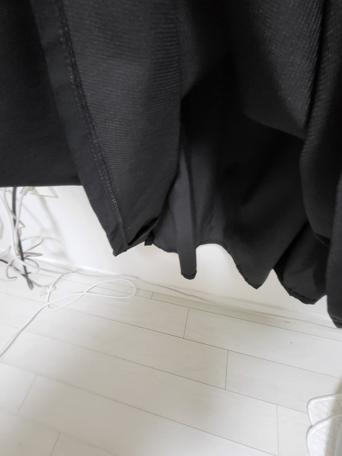 수입브랜드 L&F 블랙 퍼프소매 롱 원피스 새제품 free 상품이미지5