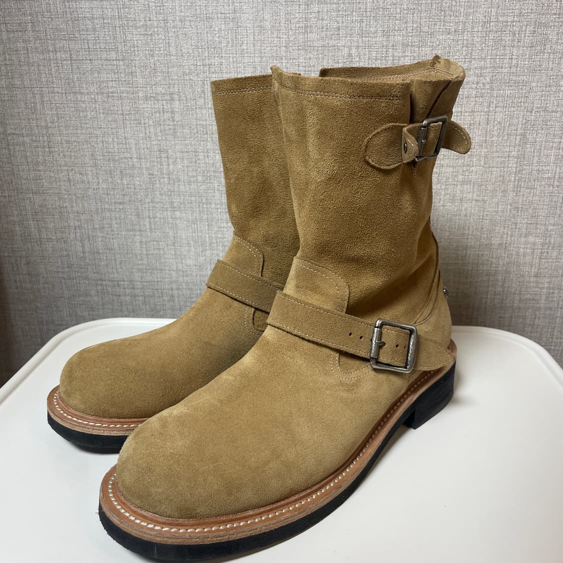 로맨틱무브 스웨이드 엔지니어부츠 상품이미지2