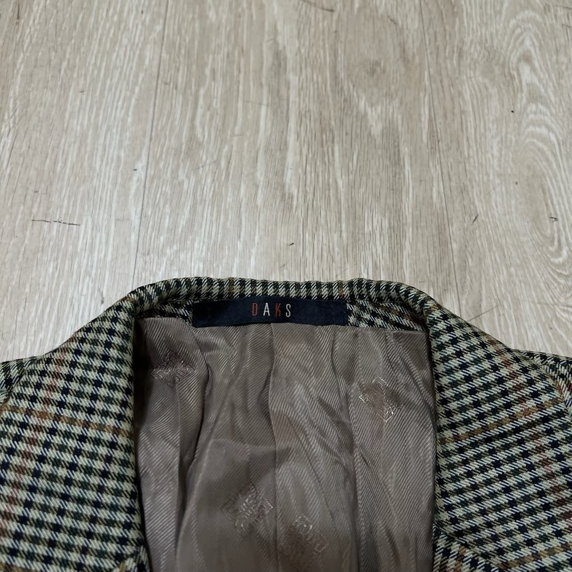 닥스 남성 체크 정장 자켓 M/95  상품이미지4