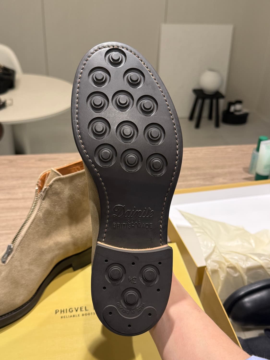 피그벨 에비에이터 부츠 스웨이드 상품이미지5