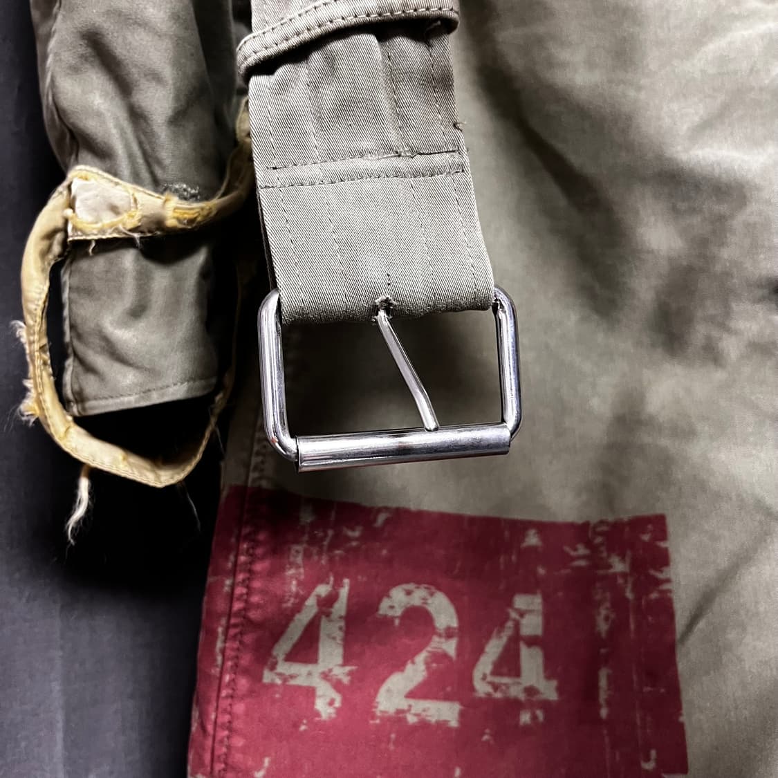 424x알파x슬램잼 밀리터리 트렌치 코트 상품이미지6