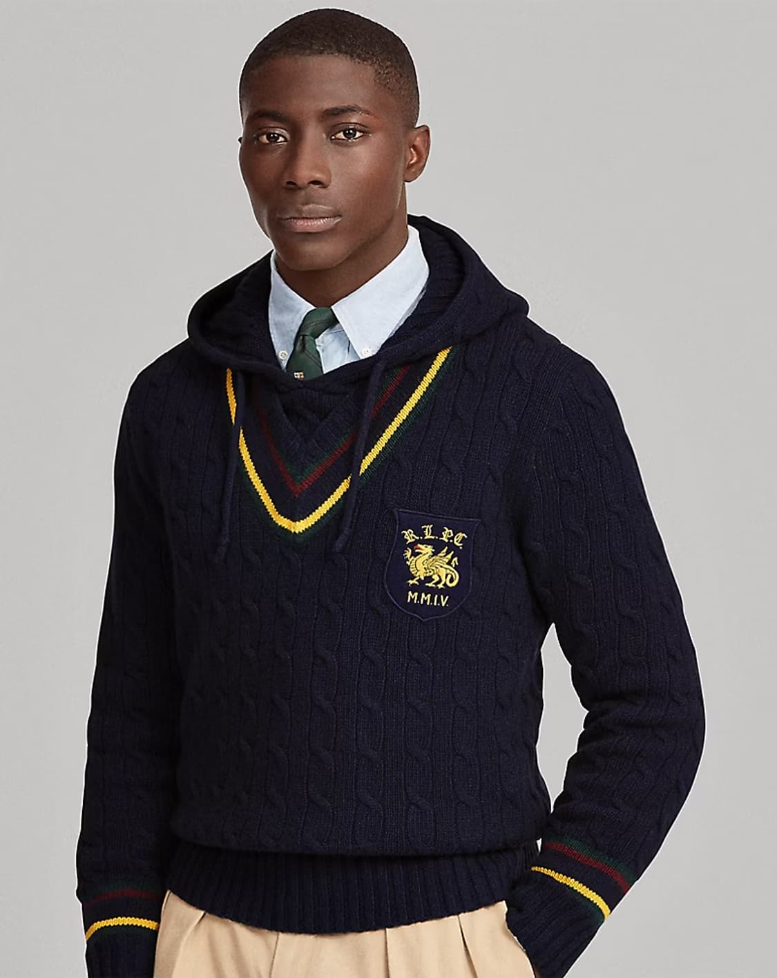 Polo Cotton-Cashmere Cricket Hoodie 상품이미지2