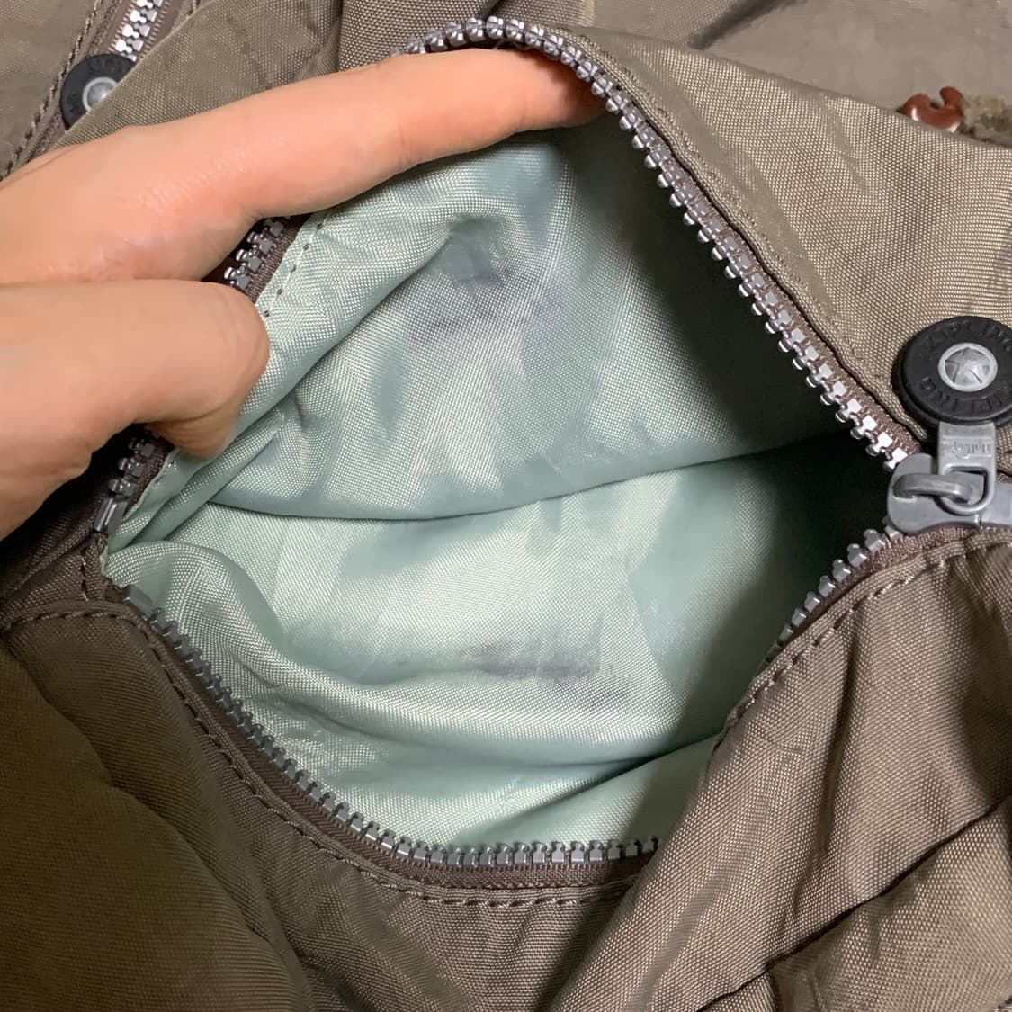 키플링 백팩 카키 브라운 코코아 상품이미지8