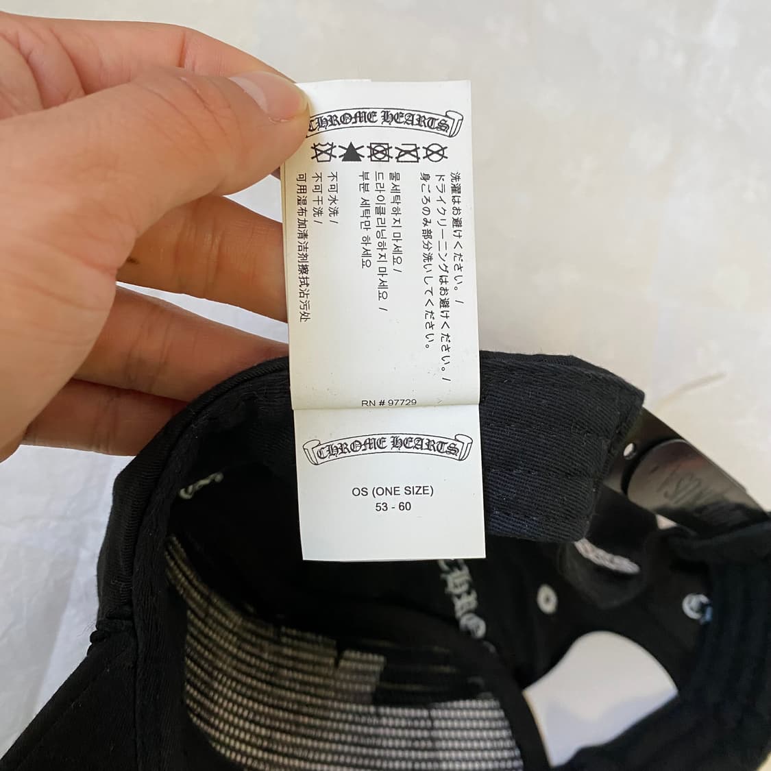 [Free] 크롬하츠 가스스테이션 모자 캡 블랙 상품이미지8