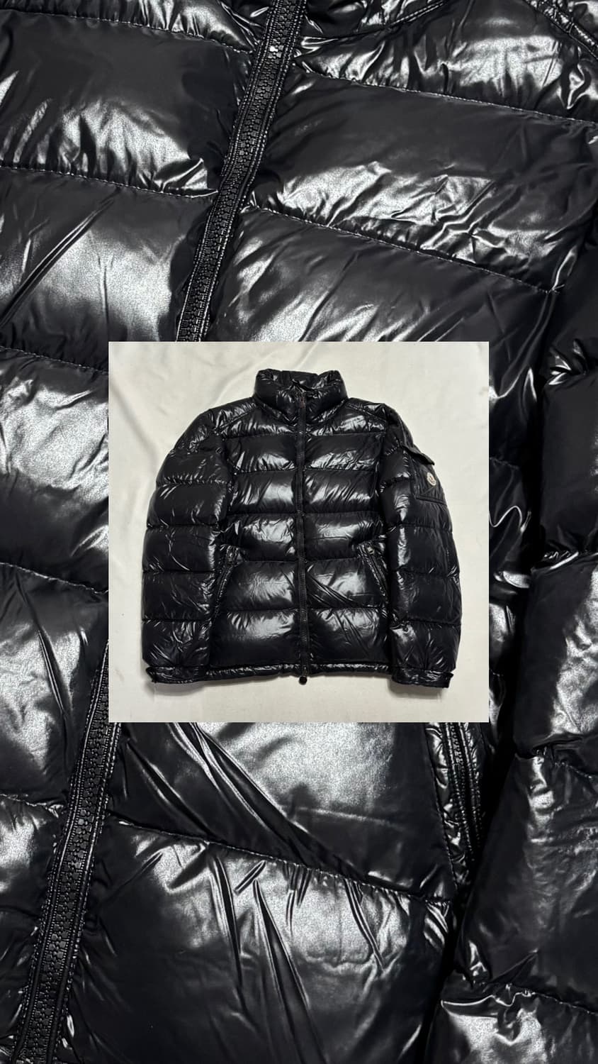 몽클레어 블랙 패딩 자켓 상품이미지1