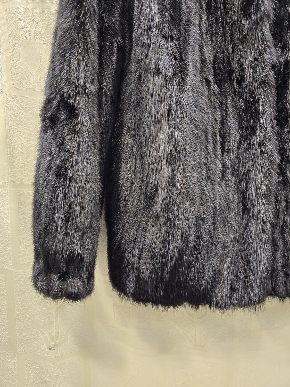 밍크 코트 블랙 S (55) 상품이미지4