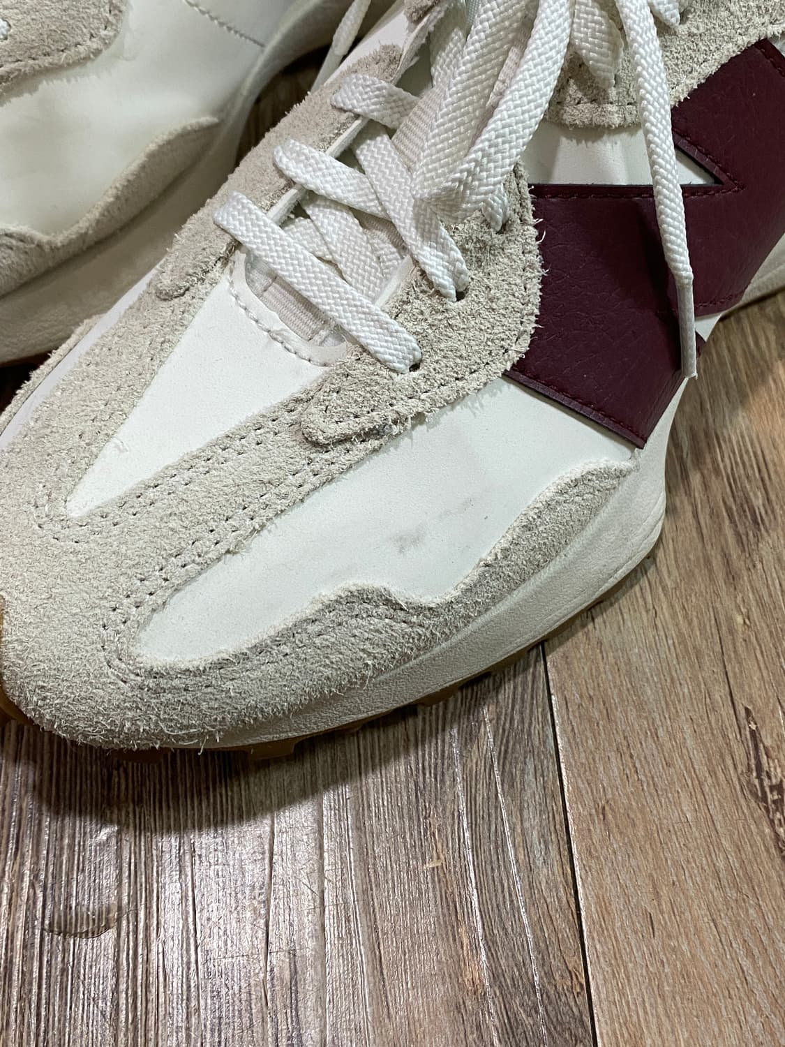 뉴발란스 327 우먼스 버건디 245 상품이미지2