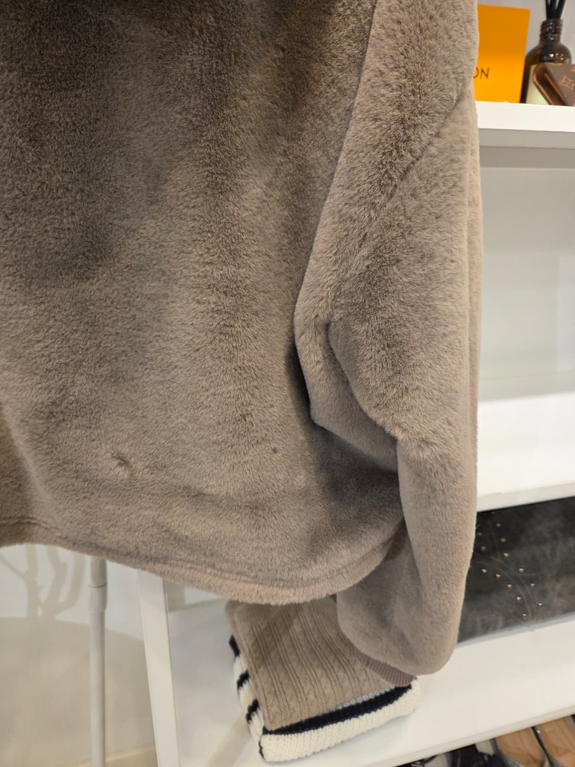 아웃도어 보아털 테디베어 후드 상품이미지6