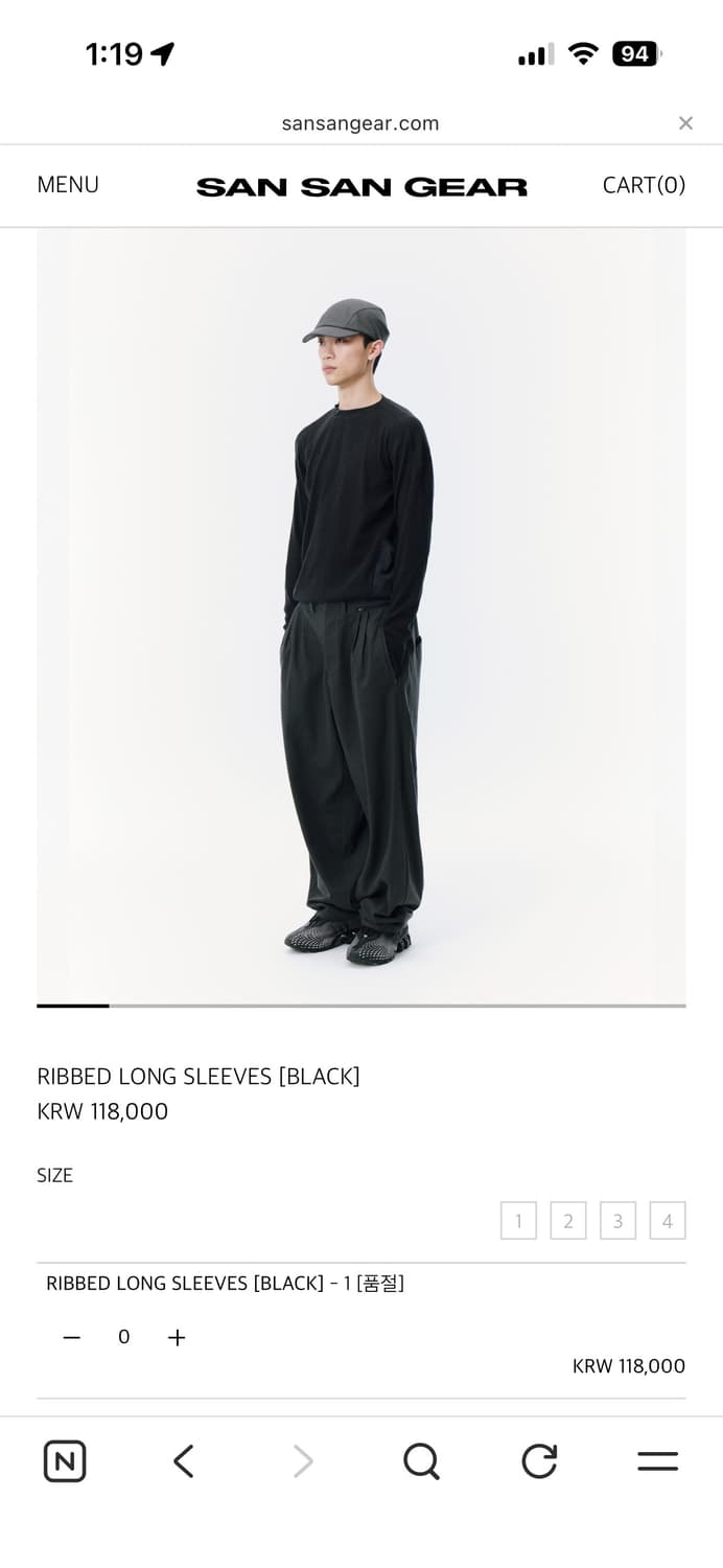 [구매] 산산기어 롱슬리브 자켓 아우터 다사요 상품이미지3