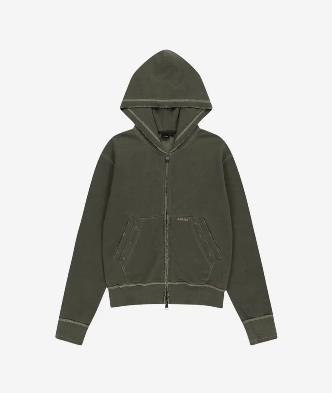 아캄 후드집업카키(새상품) 상품이미지1