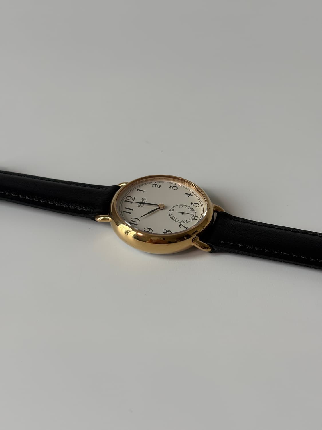 1980s Small Seconds Gold Quartz 상품이미지5