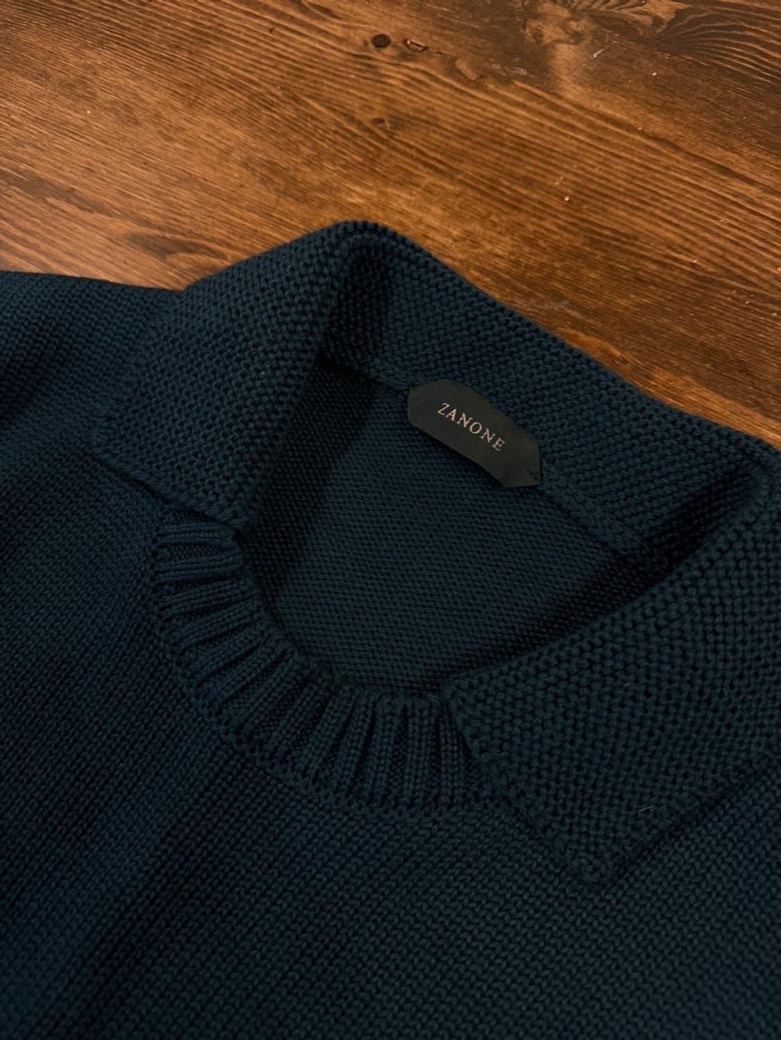 자노네 칼라넥 니트 100 상품이미지7