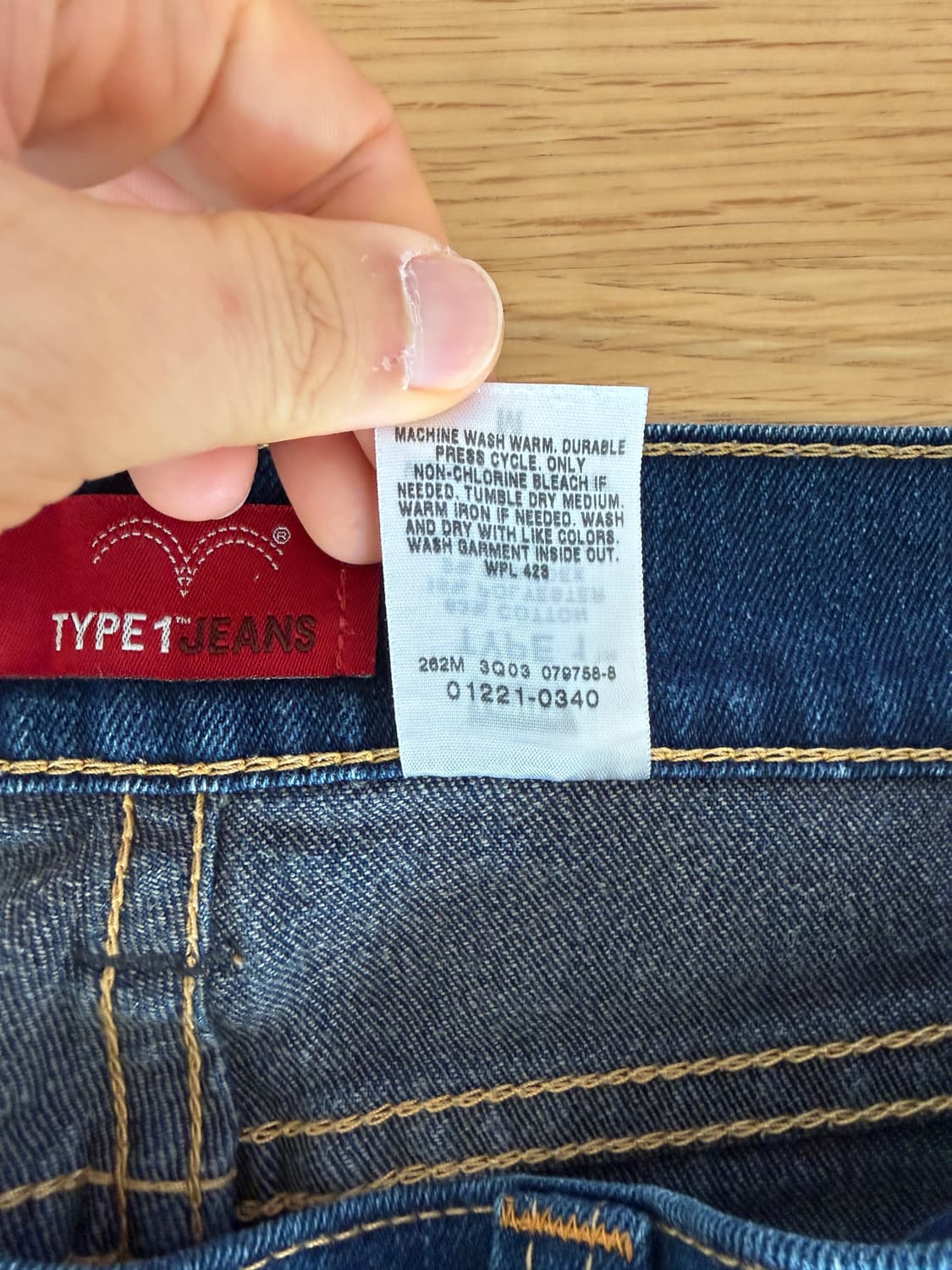 리바이스(Levi's) TYPE1 데님 웨스턴 스커트 상품이미지8