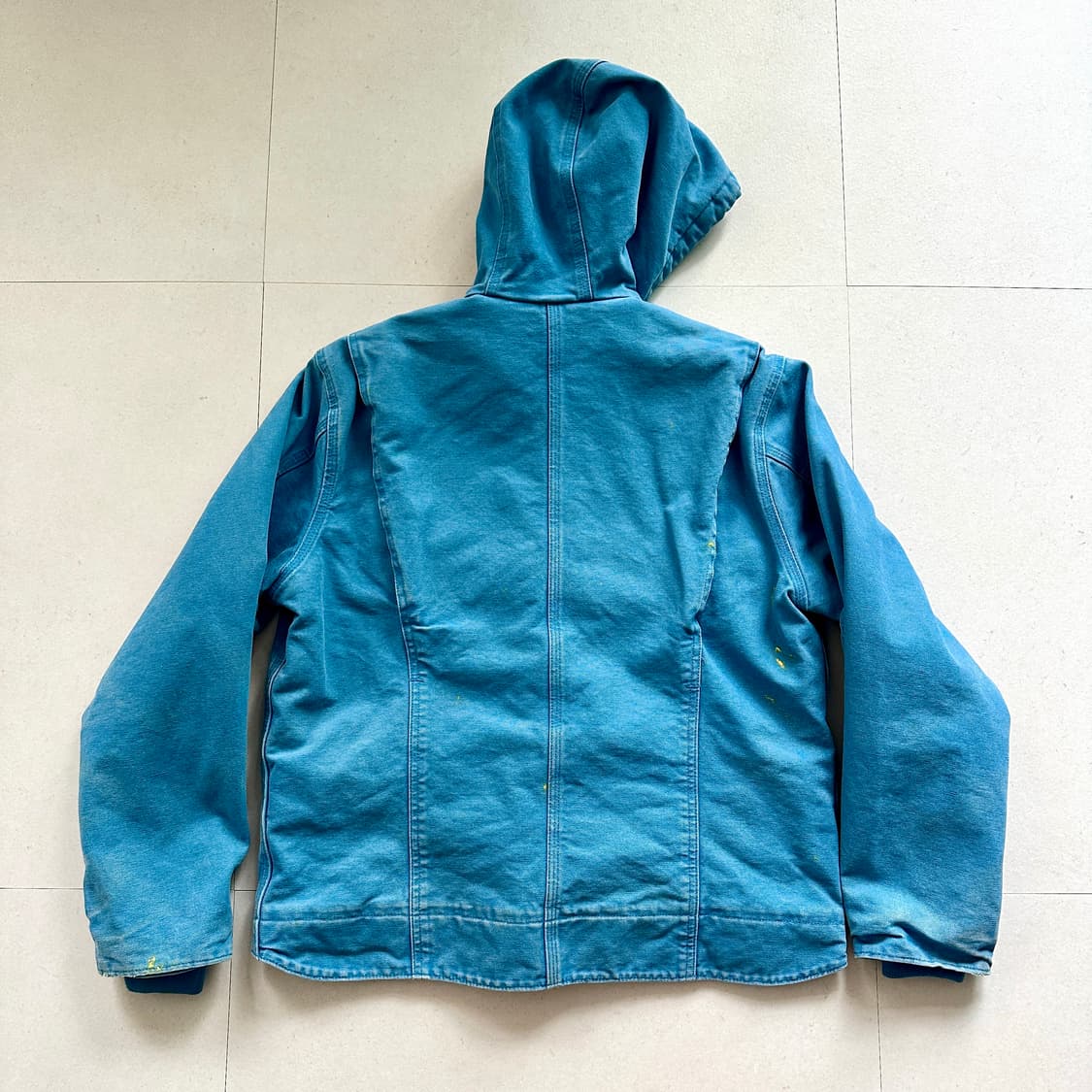 칼하트 J141 토파즈블루 쉐르파 시에라 덕액티브 자켓 상품이미지8