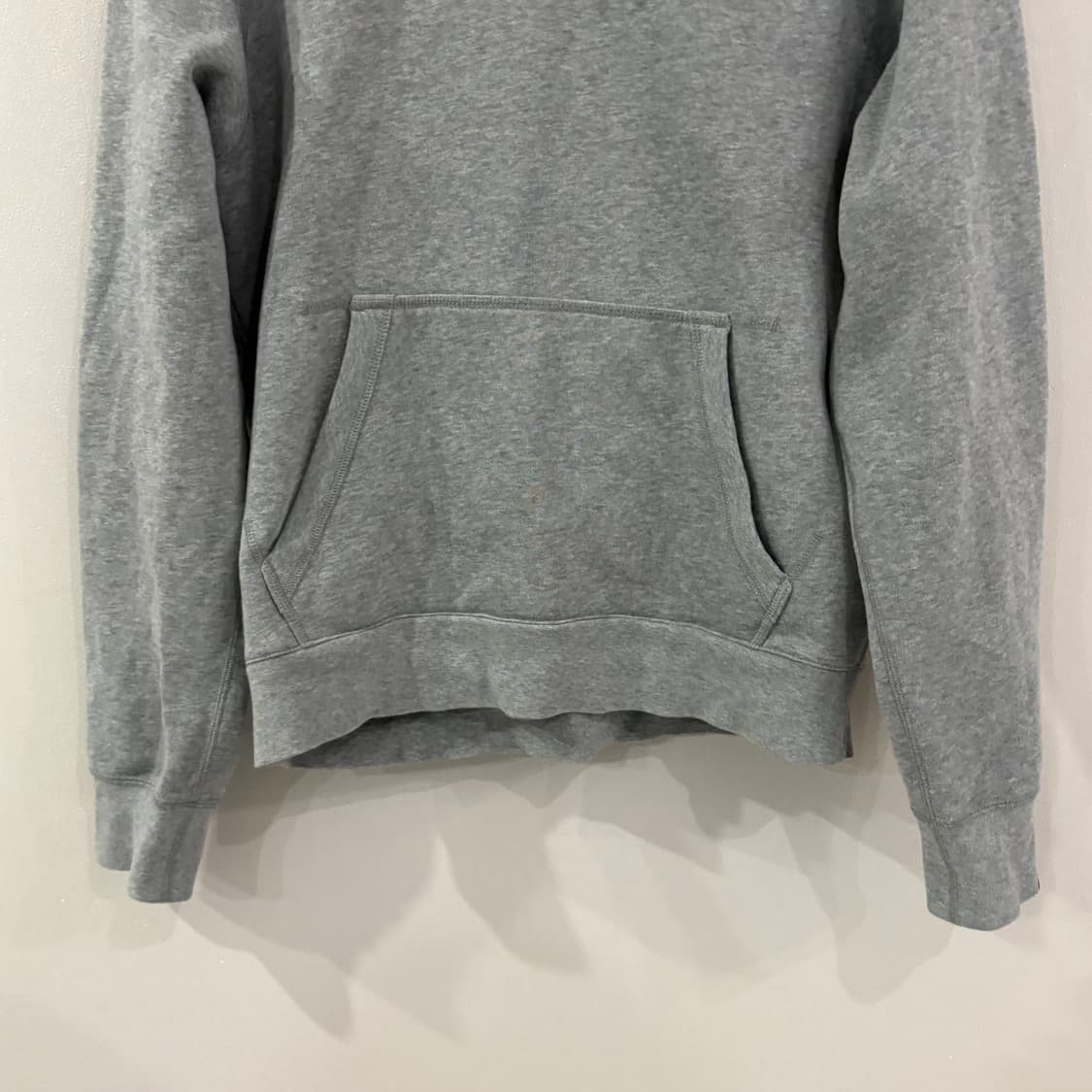 나이키 기모 후드티 그레이 M 상품이미지2