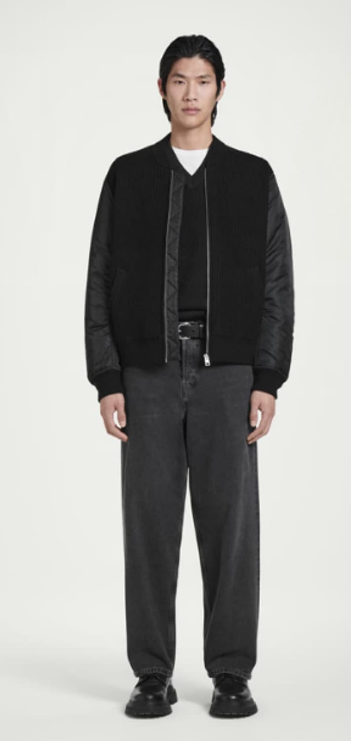 [S] COS 메리노 울 패널 보머 재킷 상품이미지2