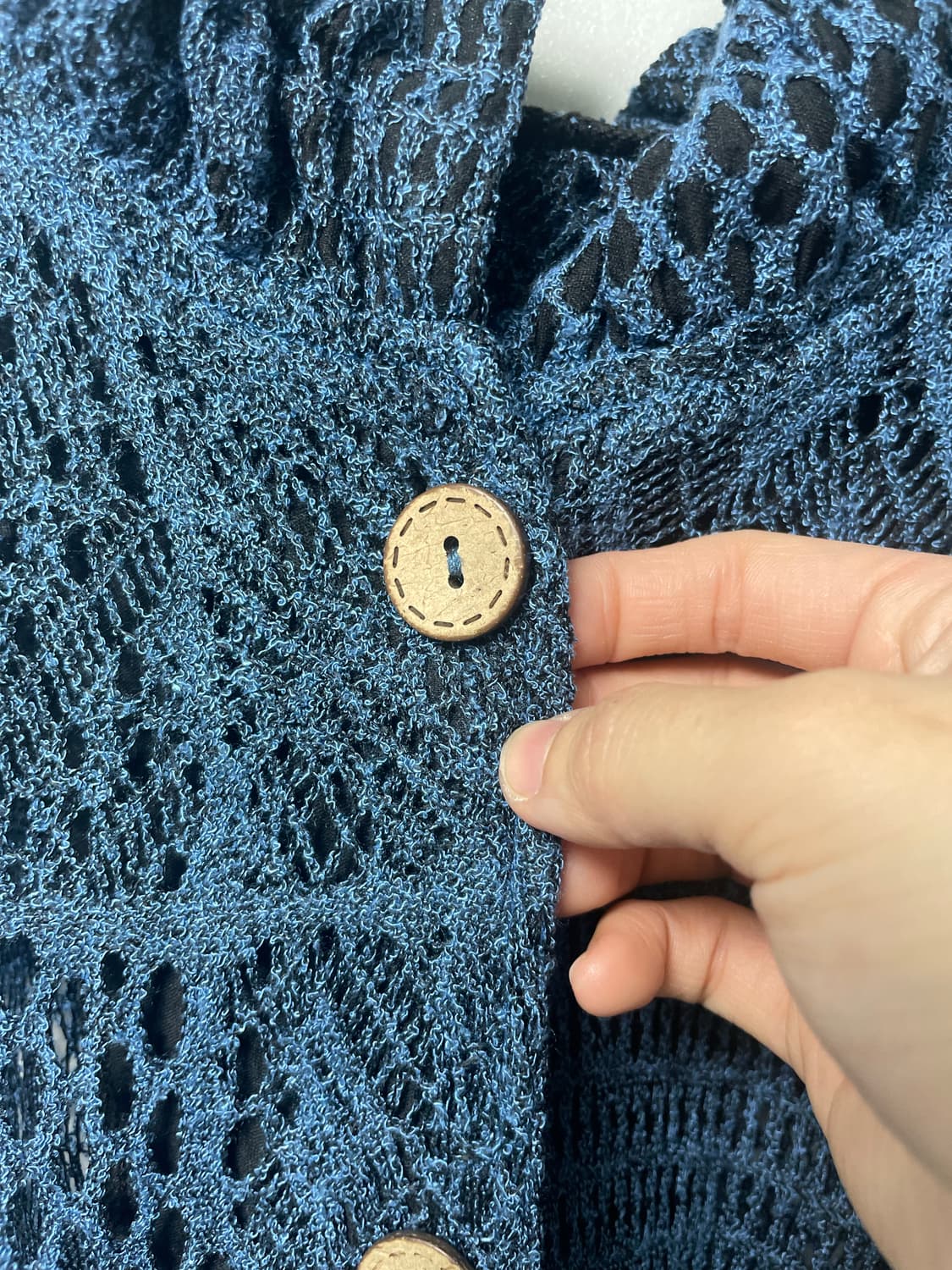 코렐라인풍🪡빈티지 레이어드 니트자켓 모리걸 상품이미지4