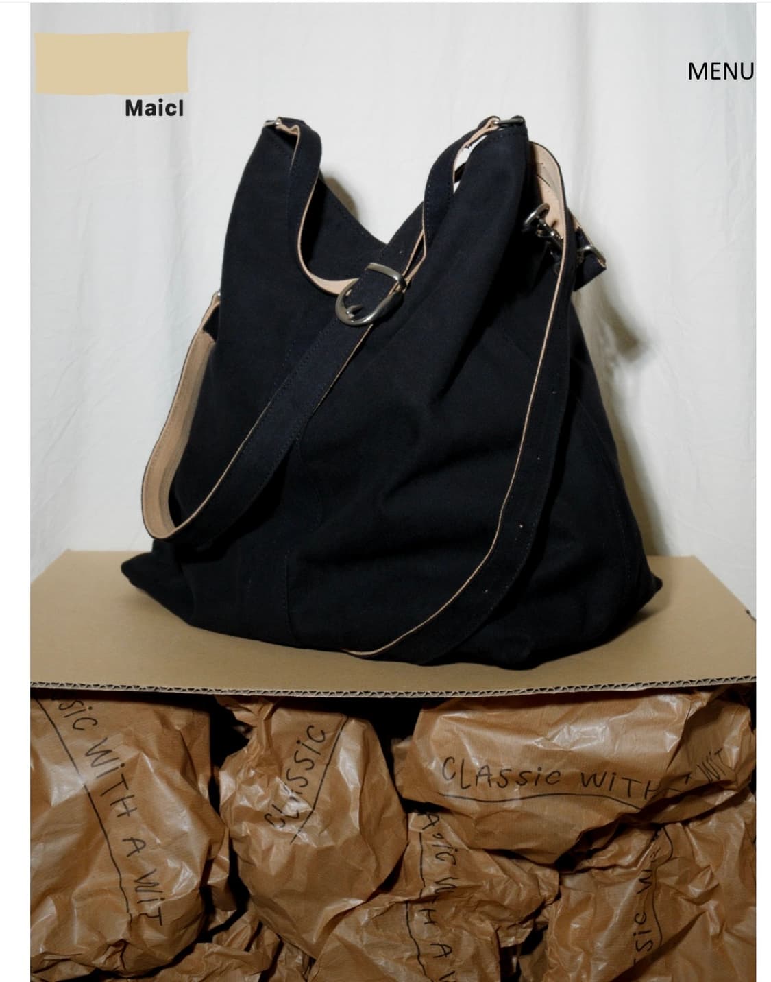 마이클 ROVER BAG in black 새상품 상품이미지1