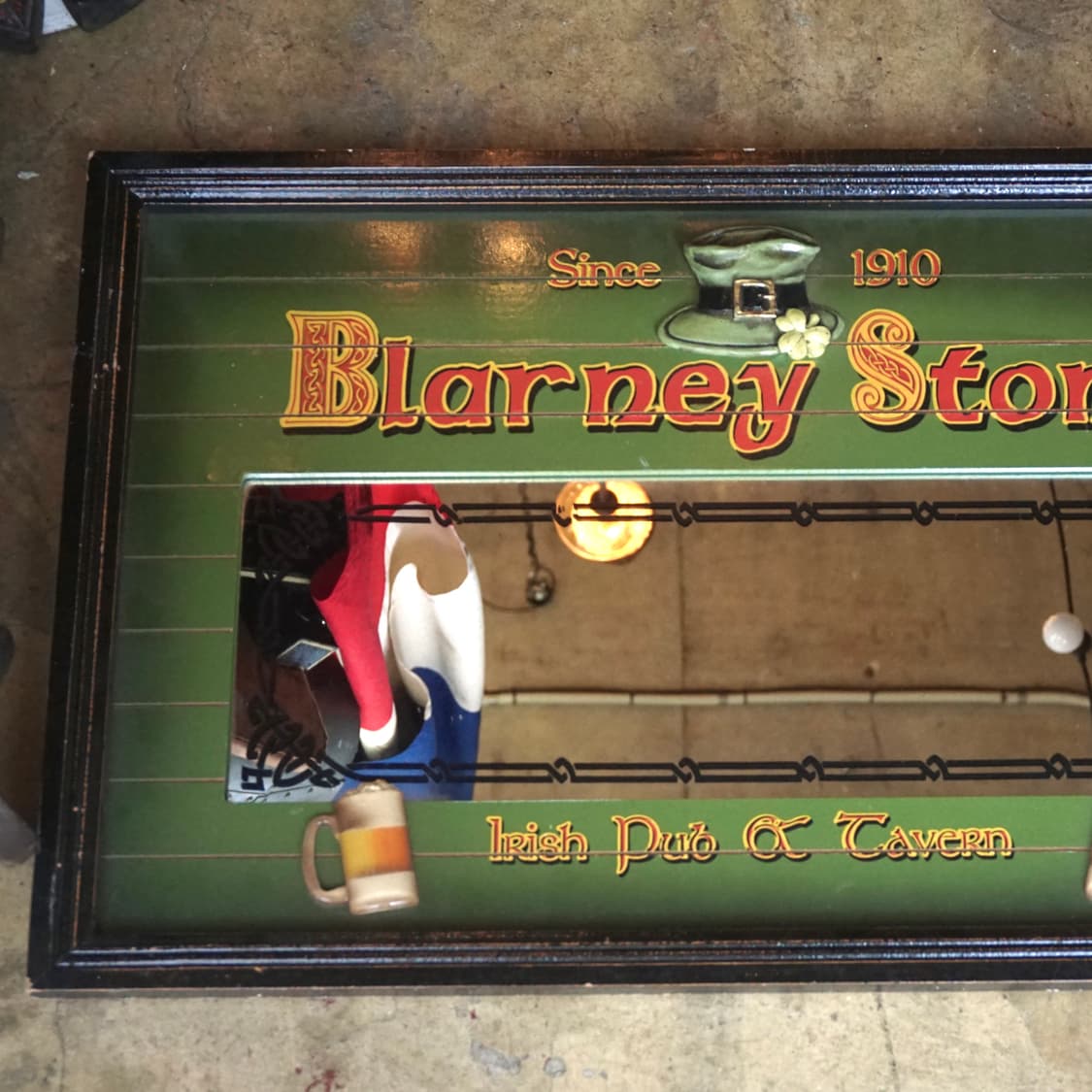 빈티지 소퓸 Blarney Stone 펍 거울액자 상품이미지2