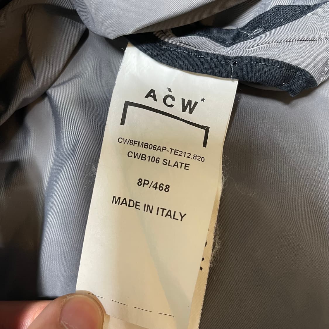 [M] A COLD WALL 바람막이 자켓 상품이미지10